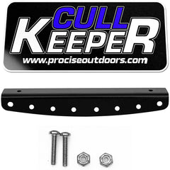 PROcise Outdoors Cull Keeper eight-hole top view for organized bass tagging during tournaments.