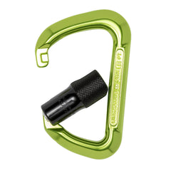 ProClimb 22mm gate-opening detail highlighting easy clipping and fast handling on routes.