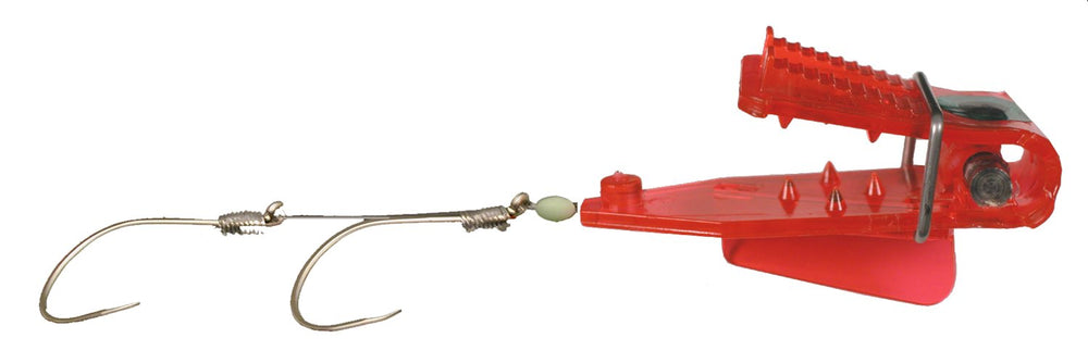 Pro-Troll Roto-Chip bait holder red head for precise bait placement and enhanced action.