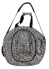 Professional's Choice rope bag backpack cheetah exterior with organized pockets for quick access.