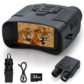 Profey Night Vision Goggles 3-inch screen enable crisp night viewing for wildlife watching