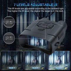 Profey Night Vision Goggles with IR illumination deliver clear night viewing outdoors