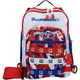 ProFISHiency Americana Sling Bag showing roomy main compartment for tackle