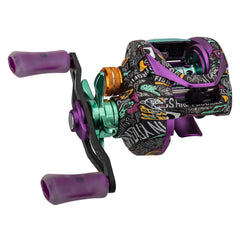 ProFISHiency Krazy 3 baitcast reel with graphite frame for lightweight, smooth casting