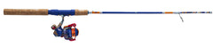 ProFISHiency Krazy Rizz rod and reel in action on the water, ideal for bass and walleye.