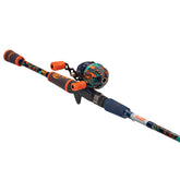 ProFISHiency Nerf micro spincast rod assembly with durable fiberglass for easy handling.