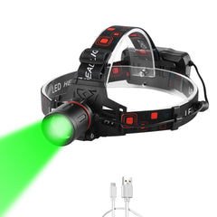 PROFORUS headlamp green 1000 lumens for night hunting
