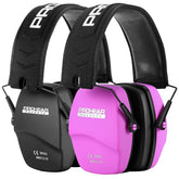 PROHEAR 016 ear protection earmuffs folding design for easy carry and storage