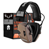 PROHEAR electronic ear protection with 4x amplification for clearer conversations on the range.