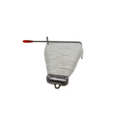 Promar crab throw line 28 ft white with cotton line and 5 oz weight for crabbing