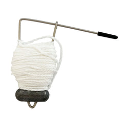 Promar stainless steel pin detail on white throw line highlights sturdy throwing