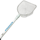 Promar Deluxe baitwell net with floating handle on deck for easy bait access