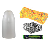Promar Hoop Net Pro Kit 75ft rope for secure catches at sea
