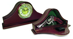 PS Products Mantel Concealment Clock hidden compartment open for secure storage