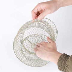 Bottom access door and foldable design of PSGGARY basket