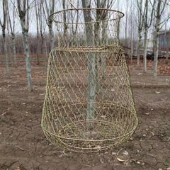 Close-up of durable galvanized steel wire in PSGGARY basket