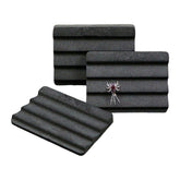 PTAHAN 3-Pack Fly Tying Foam Ripple Texture - front view