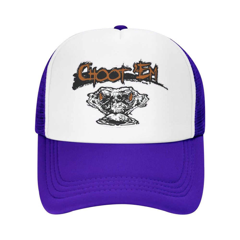 PTATT Swamp People mesh hat with pre-curved visor for sun protection.