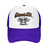 PTATT Swamp People mesh hat with pre-curved visor for sun protection.