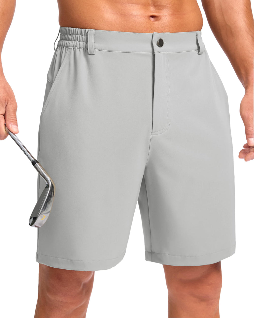 Pudolla men's casual shorts 7-inch inseam offer all-day comfort on the move.