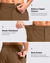 Pudolla shorts fabric demonstrating water-resistant quality that dries quickly after splashes.