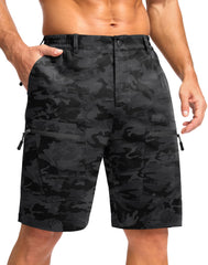 Pudolla mens hiking shorts with 5 pockets for trail essentials