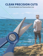 Two-pack Pullther fishing scissors with ergonomic handles