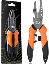 Pullther 7.5 inch fishing split ring pliers with Teflon coating