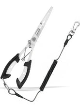 Pullther fishing needle nose pliers with stainless steel 2CR13 and lanyard