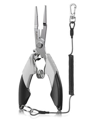 Pullther Split Ring Pliers in stainless steel, 6.5 inches