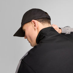 Puma ESS No.1 Logo BB Cap stitching closeup emphasizes durable build and premium detail