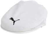 Pumagolf 2020 Men's Tour Driver Hat front view shows bright white finish and sun protection.