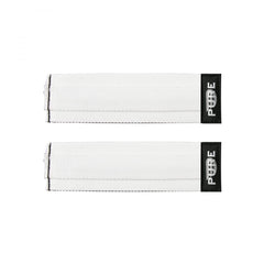 Pure Cycles toe strap white with nylon build for a steady fixed-gear pedal stroke