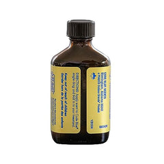 Pure doe urine in amber glass bottle