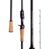 PureLure Acuteviolet jerkbait rod 6ft6in for precise actions and strong hooksets.