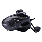 PURELURE MIIEC BFS Baitcaster Reels left-handed nylon frame side view