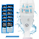 Puribag gravity water filter pouch hanging; lightweight camping purifier ready for on-the-go water