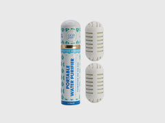PURIBLOC GOpure pod water purifier in bottle delivers clean hydration on the go.