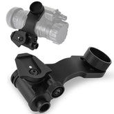 PVS-14 NVG J-Arm mount side view for secure helmet integration and quick switching.