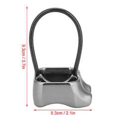 Pwshymi ATC descender supports single or dual-rope setups.