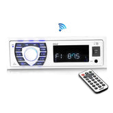 Pyle PLRMR23BTW front panel with digital LCD for easy on-dash control