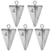Pyramid fishing sinker 1oz weight