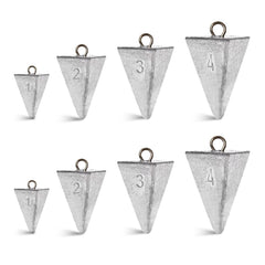 Pyramid fishing sinker 1 oz