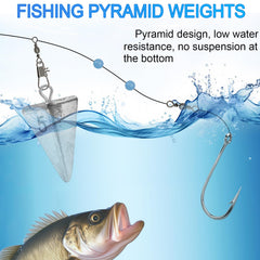 Pyramid fishing sinker 4oz weight
