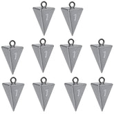 Pyramid lead fishing sinkers 1oz for surf and saltwater fishing