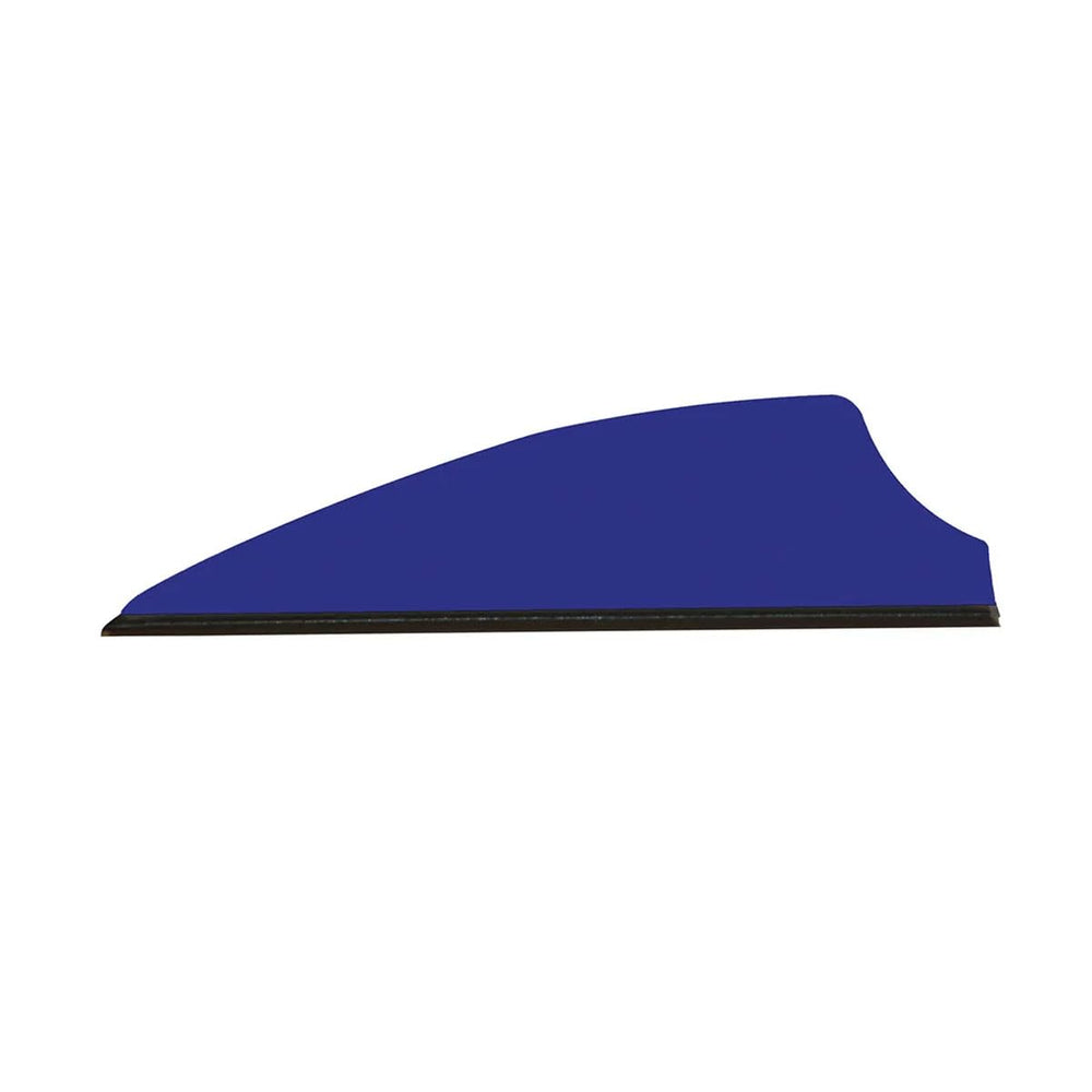 Q2i Fusion-II shield-cut arrow vanes blue pack for durable, reliable flight.