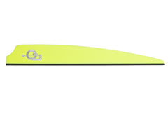 Q2i Fusion X-II vanes in flight show stable trajectory for precision target archery