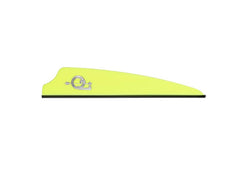 Q2i Fusion X-II vanes packaging closeup highlighting a sleek design for precision archery.