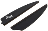 Q2i Fusion X-II vanes closeup reveals ultralight materials for precise flight.