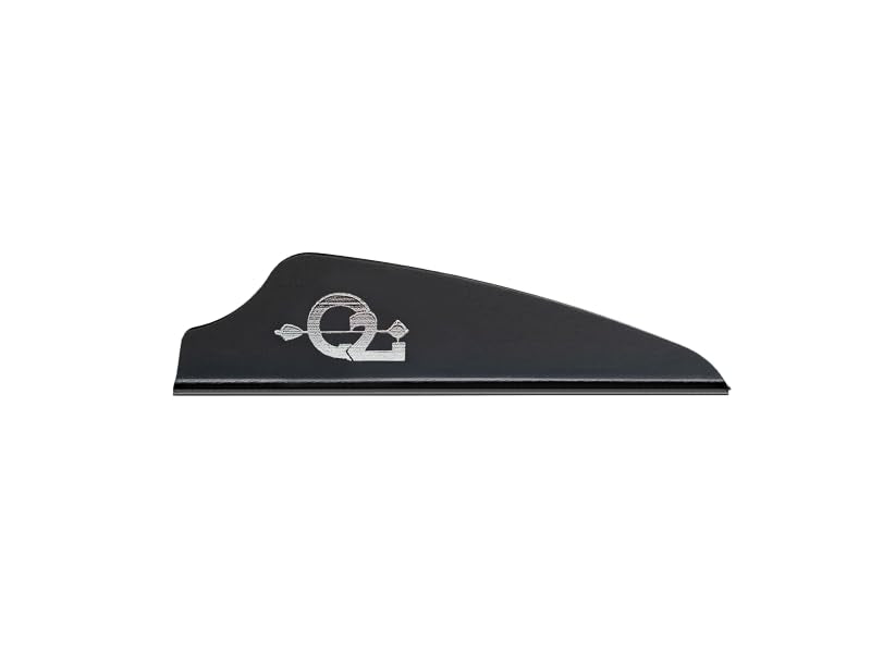 Q2i Fusion X-II vanes with low-profile design may reduce drag for steadier arrow flight.
